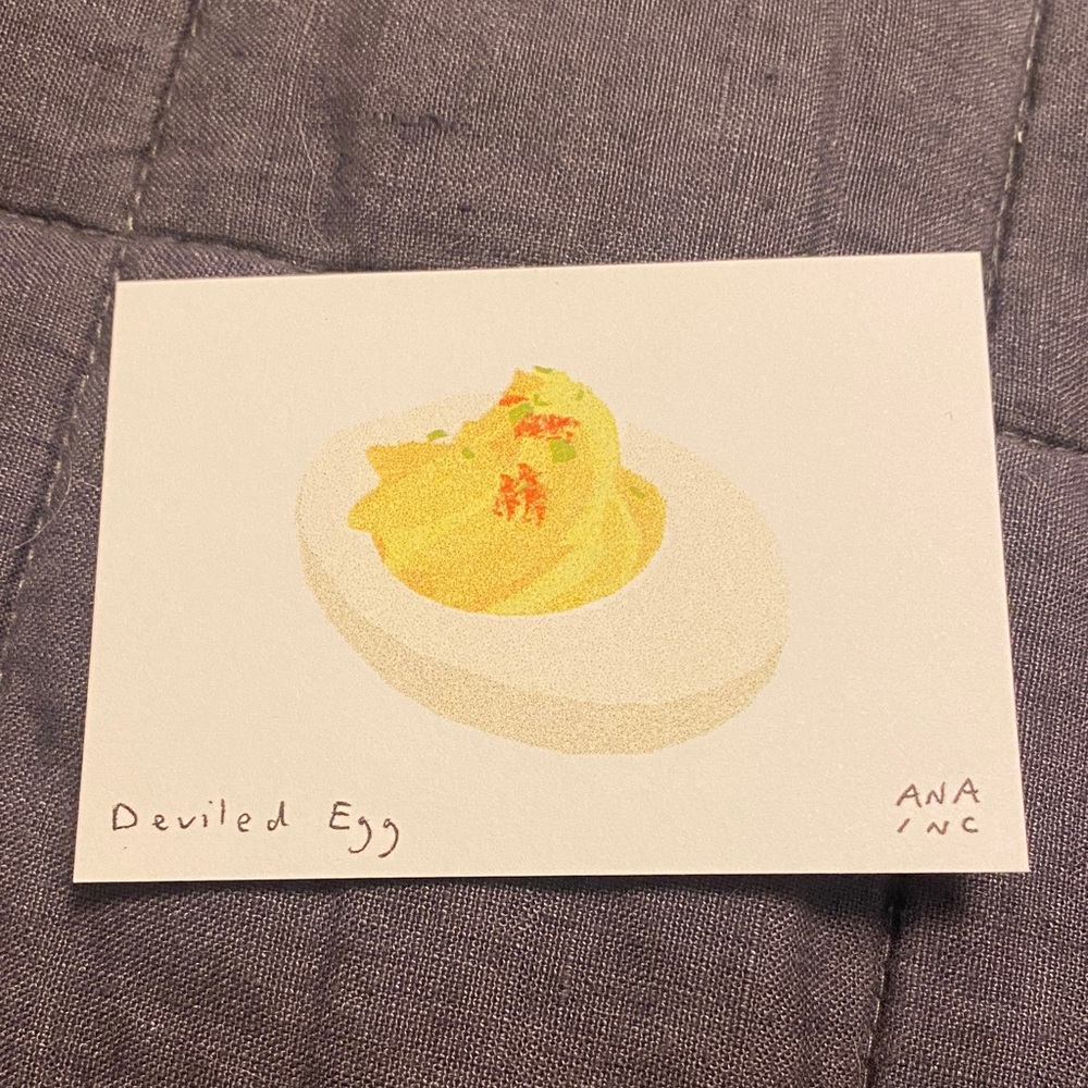 Inciardi Deviled Egg Mini Print